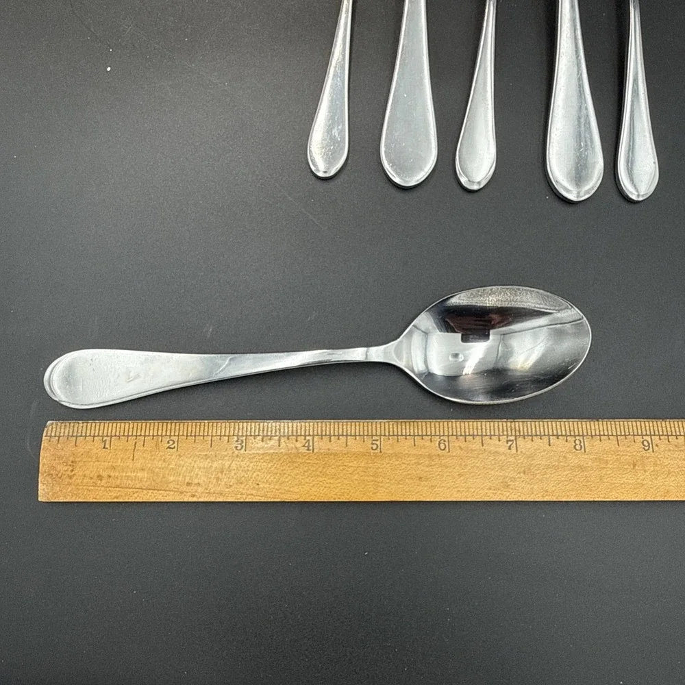 Oneida Icarus Glossy Stainless 3 Place Spoons 4 Teaspoons